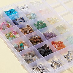 DIY Gemstone Bracelet Necklace Making Kit&nbsp;DIY-FS0002-93