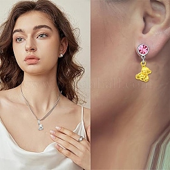 100Pcs 2 Colors Tibetan Style Alloy Pendants&nbsp;FIND-YW0011-96
