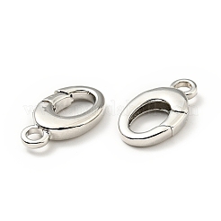 Brass Spring Gate Rings&nbsp;X-KK-G416-42P