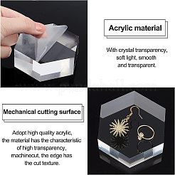 Polygon Acrylic Display Base&nbsp;DIY-WH0302-41