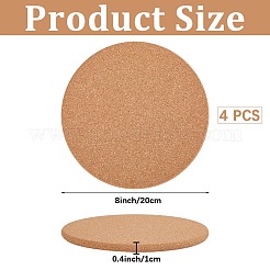 Cork Coasters&nbsp;AJEW-CP0009-64C
