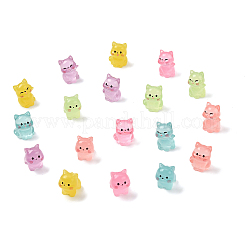 72Pcs 3 Styles Cat Theme Luminous Resin Sculpture Display Decorations&nbsp;DJEW-CJ0001-39