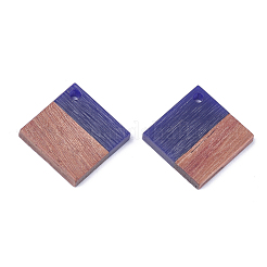 Resin & Walnut Wood Pendants&nbsp;RESI-S358-53D
