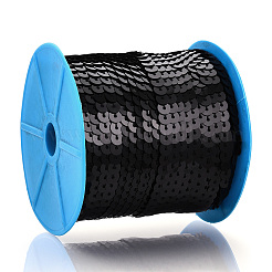 100 Yards Eco-Friendly Plastic Paillette Beads&nbsp;PVC-Q092-6mm-P26A-A01