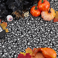 1 Yard Spider Mesh Polyester Fabric&nbsp;DIY-FG0004-13