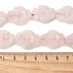 Natural Rose Quartz Carved Beads Strands&nbsp;G-B136-D01