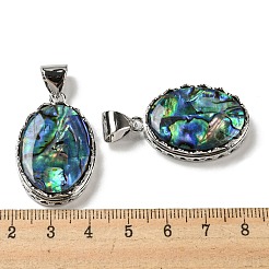 Natural Paua Shell Pendants&nbsp;FIND-Z032-05C