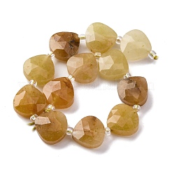 Natural Red Aventurine Beads Strands&nbsp;G-P570-E07-02