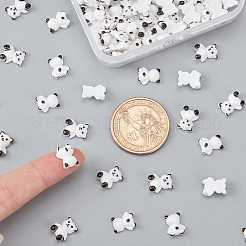 100Pcs 2 Style Opaque Resin Cabochons&nbsp;CRES-OC0001-07