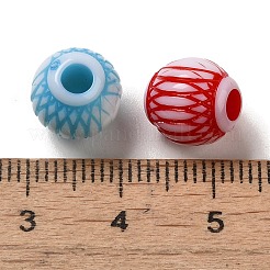 Opaque Acrylic Beads&nbsp;OACR-E039-30