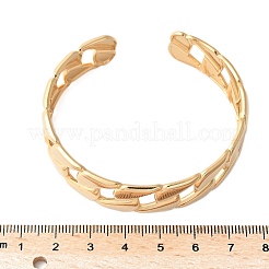 304 Stainless Steel Cuff Bangles for Women&nbsp;BJEW-U032-17G