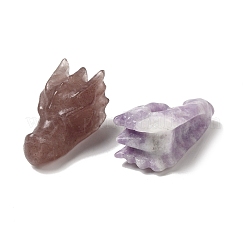 Natural Gemstone Dragon Healing Figurines&nbsp;DJEW-D010-01