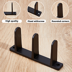 4Pcs ABS Plastic Sliding Closet Door Floor Guide&nbsp;FIND-WH0441-89A