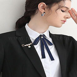 6Pcs 3 Styles Alloy Rhinestone Safety Brooches&nbsp;JEWB-LP0004-06