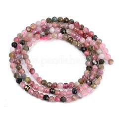 Natural Multicolor Tourmaline Beads Strands&nbsp;G-G183-A01-01