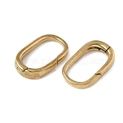 Brass Spring Gate Rings&nbsp;KK-WH0062-61D-G