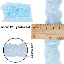 12.5 Yards Double Layers Polyester Lace Trim&nbsp;OCOR-GF0003-11B