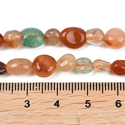 Natural Agate Nuggets Beads Strands&nbsp;G-B170-A02