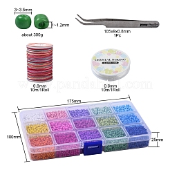 DIY Seed Beaded Bracelet Making Kit&nbsp;DIY-YW0005-66