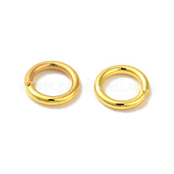 304ステンレススチールオープン丸カン  ラウンド  チェーンメイル織り用  18KGP本金メッキ  4.8x0.8mm  20ゲージ  内径：3mm&nbsp;STAS-K285-02D-G