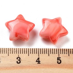 アクリルビーズ  スター  天然石風  カラフル  14x15x7mm  穴：2mm  617個/ 500g&nbsp;OACR-U005-05