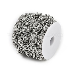 304 Stainless Steel knot Link Chains&nbsp;CHS-C017-09P