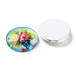 ガラスカボション  混合図形  ミックスカラー  6~40x6~29x3~7mm  約48個/200g&nbsp;FIND-XCP0002-97