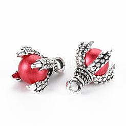 Tibetan Style Alloy Charms&nbsp;PALLOY-S120-249B-RS