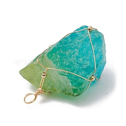 3Pcs Electroplated Raw Rough Natural Quartz Crystal Big Pendants&nbsp;PALLOY-JF02622