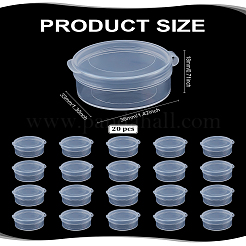 20Pcs PP Plastic Cosmetic Storage Boxes&nbsp;CON-LP0001-49