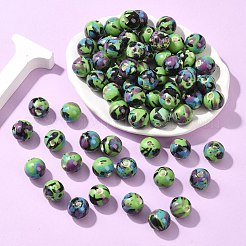 Glazed Porcelain Beads&nbsp;PORC-Q167-12mm-06