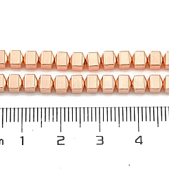 Electroplated Synthetic Non-Magnetic Hematite Beads Strands&nbsp;G-H020-I01-01