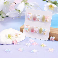 18Pcs 9 Colors Resin Cabochons&nbsp;MRMJ-TA0001-53