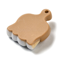 Painting Theme Opaque Resin Cabochons&nbsp;RESI-L040-04A