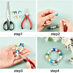 Mushroom Handmade Lampwork Beads&nbsp;LAMP-NB0001-08