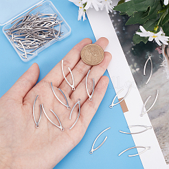 50Pcs 201 Stainless Steel Pendants&nbsp;STAS-DC0008-85