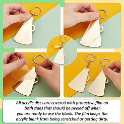DIY Blank Keychain Making Kit&nbsp;DIY-PH0020-79B