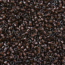 MIYUKIデリカビーズ  シリンダー  日本製シードビーズ  11/0  （db1710)カッパーパールライニングオリーブ  1.3x1.6mm  穴：0.8mm  約20000個/袋  100 G /袋&nbsp;SEED-J020-DB1710