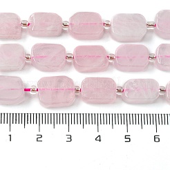 Natural Madagascar Rose Quartz Beads Strands&nbsp;G-C098-A15-01