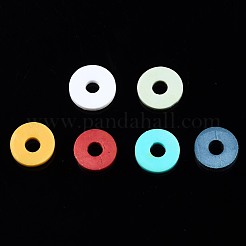 Handmade Polymer Clay Beads Strands&nbsp;CLAY-R089-6mm-T02B-07