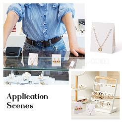 Foldable Paper Jewelry Display Cards&nbsp;CDIS-TA0001-27B