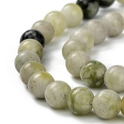 Natural Qinghua Jade Beads Strands&nbsp;G-G818-01-6mm