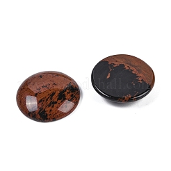 Natural Mahogany Obsidian Cabochons&nbsp;G-H1596-FR-25mm-22