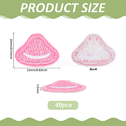 40 Pcs Polyester Nose Cloth Patches&nbsp;PATC-PH0001-70A