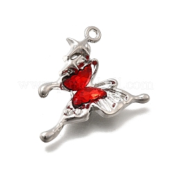 Alloy Glass Pendants&nbsp;FIND-D305-07P