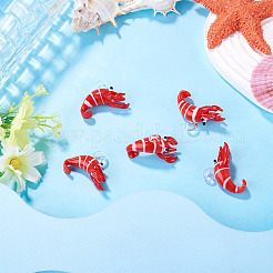 5Pcs Handmade Lampwork Pendants&nbsp;LAMP-TA0002-75A