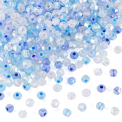 405Pcs Eletroplated Transparent Glass Beads&nbsp;GLAA-TA0003-66A