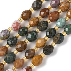 Natural Ocean Jasper Beads Strands&nbsp;G-F809-A36-01