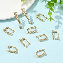 SHEGRACE Brass Hoop Earring Findings&nbsp;XGRQ79128-944G
