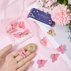 12Pcs Bowknot Enamel Pins&nbsp;JEWB-SC0001-82